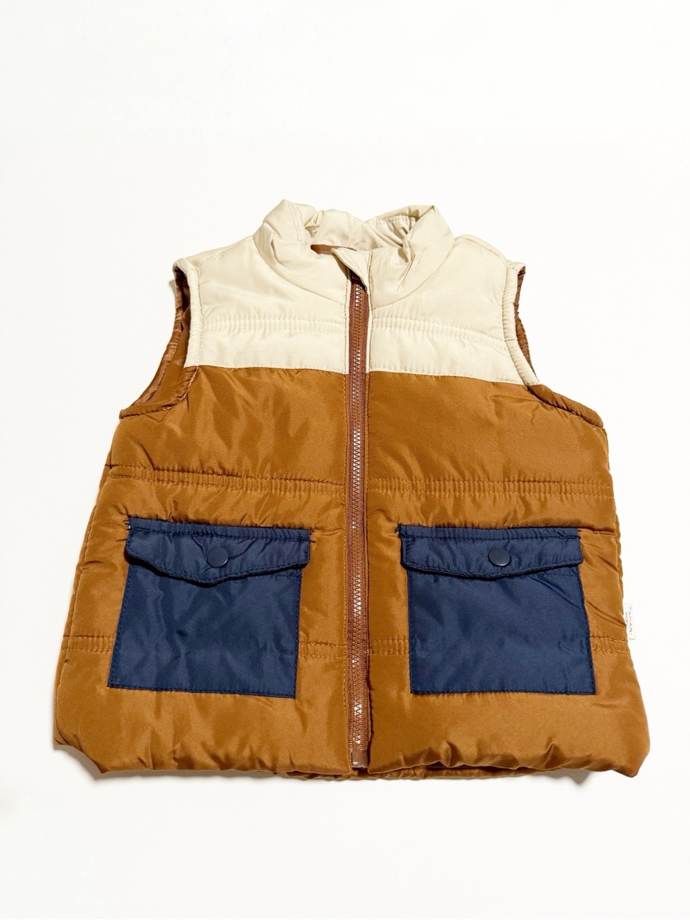 Tahari Baby Colorblock Puffer Vest 18M